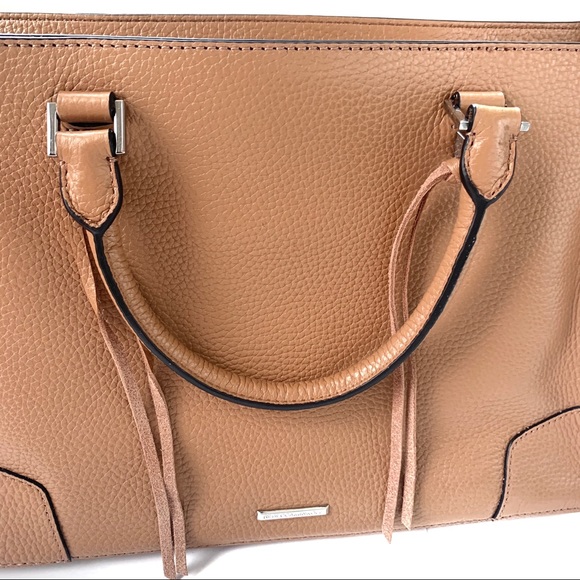LAST | regan pebbled leather satchel tote | - Picture 8 of 15